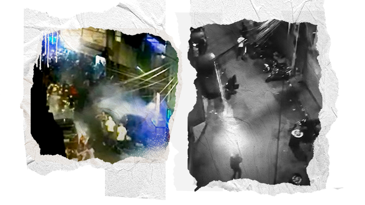 Vecinos de Paraisópolis registraron el momento en que la policía comenzó a disparar gases a los manifestantes que corrían por los callejones. Algunos resultaron heridos y otros murieron asfixiados | Foto: Reproducción redes sociales