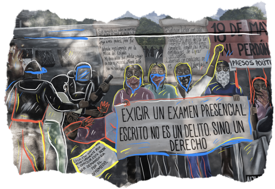 Más allá de balas y gas lacrimógeno: la desaparición forzada temporal como forma de represión en México